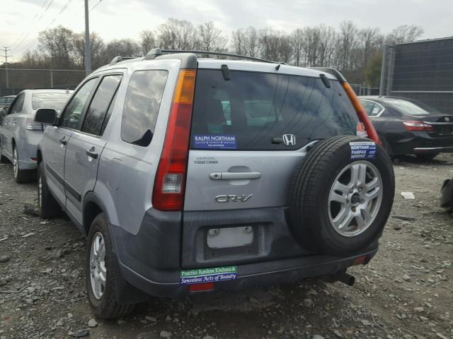 SHSRD78883U150290 - 2003 HONDA CR-V EX SILVER photo 3