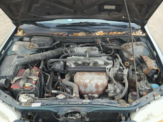 1HGCG6693YA075655 - 2000 HONDA ACCORD SE GREEN photo 7