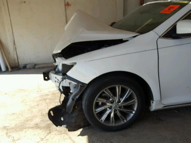 4T1BF1FK8CU189270 - 2012 TOYOTA CAMRY BASE WHITE photo 9