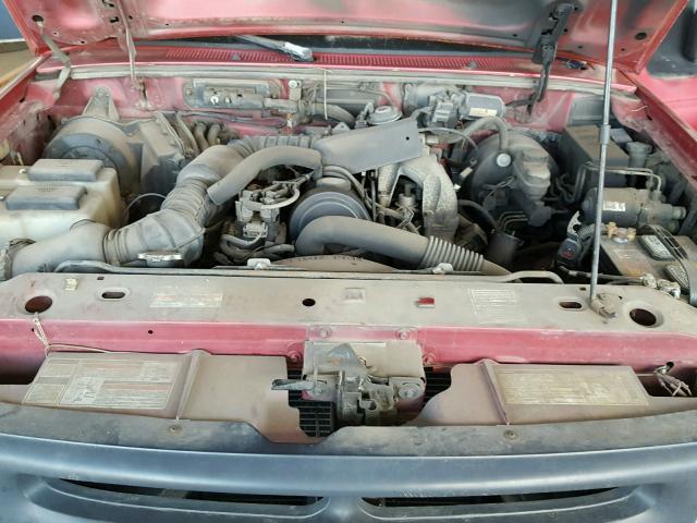 4F4CR13A2STM18467 - 1995 MAZDA B2300 MAROON photo 7