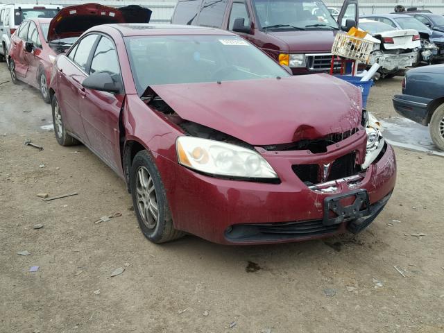 1G2ZG528X54172799 - 2005 PONTIAC G6 MAROON photo 1