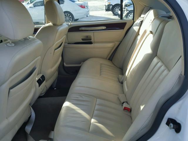 1LNHM81W75Y622964 - 2005 LINCOLN TOWN CAR S WHITE photo 6