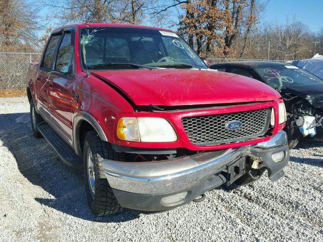 1FTRW08L61KE74738 - 2001 FORD F150 SUPER RED photo 1