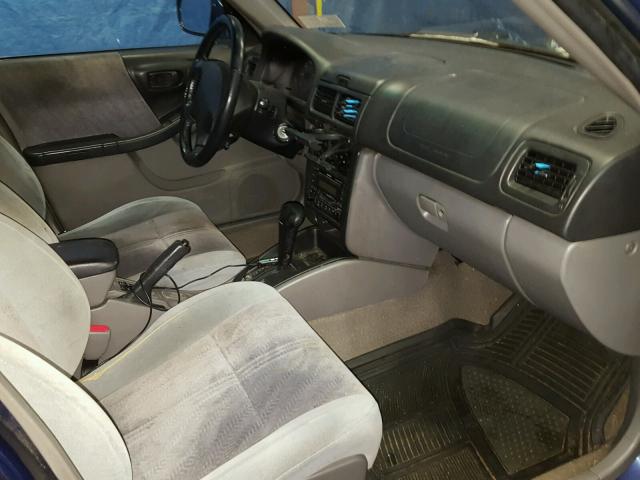 JF1SF65531H763198 - 2001 SUBARU FORESTER S BLUE photo 5