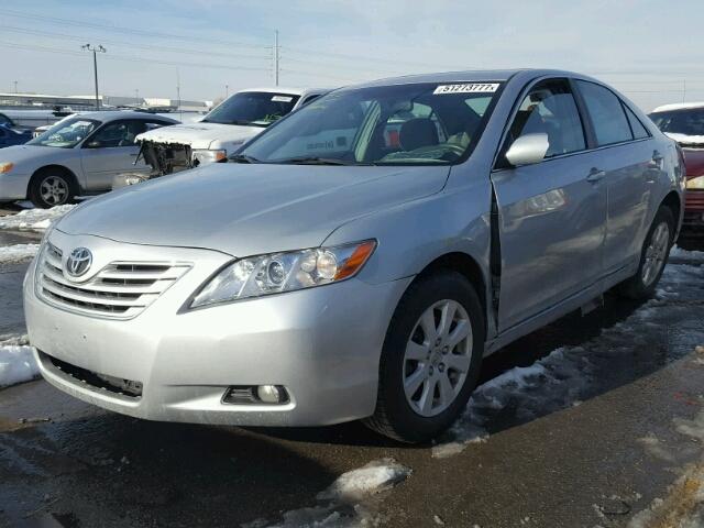 4T1BE46K07U182923 - 2007 TOYOTA CAMRY NEW GRAY photo 2