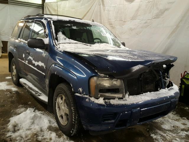 1GNDT13S962227431 - 2006 CHEVROLET TRAILBLAZE BLUE photo 1