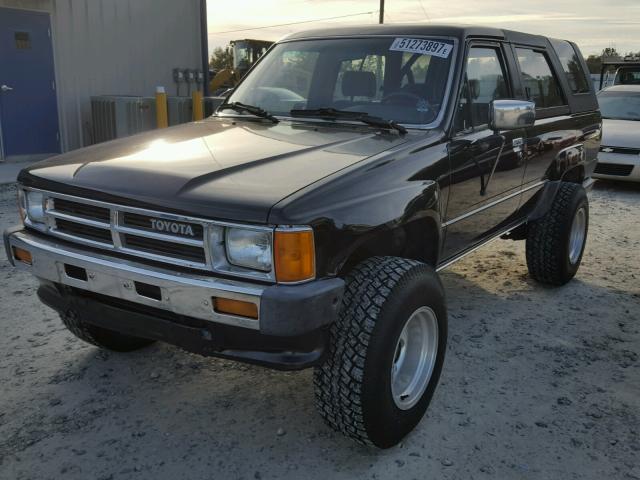 JT4RN62D9K0247323 - 1989 TOYOTA 4RUNNER RN BLACK photo 2