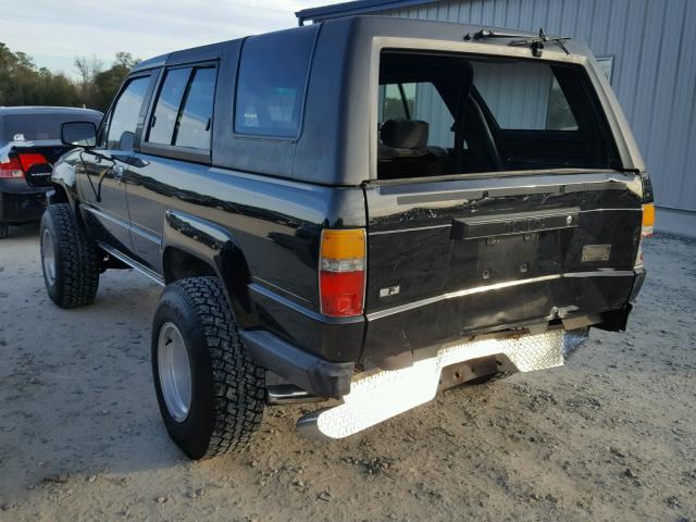 JT4RN62D9K0247323 - 1989 TOYOTA 4RUNNER RN BLACK photo 3