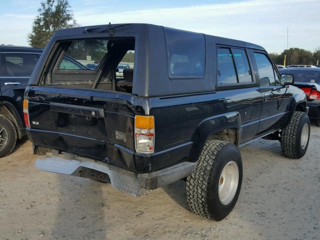 JT4RN62D9K0247323 - 1989 TOYOTA 4RUNNER RN BLACK photo 4