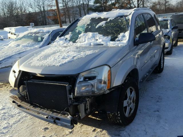 2CNDL73F156122426 - 2005 CHEVROLET EQUINOX LT SILVER photo 2