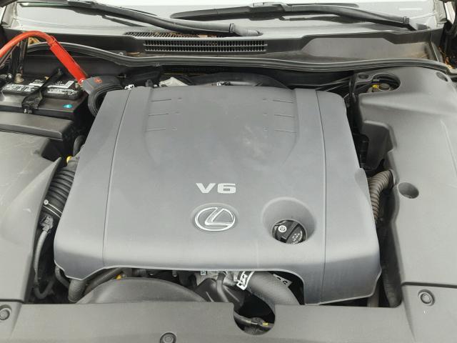 JTHBF5C28A5126336 - 2010 LEXUS IS 250 GRAY photo 7