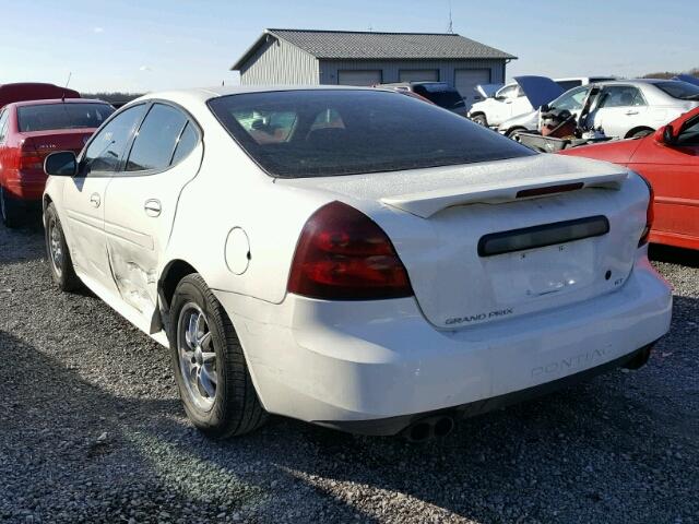 2G2WS522241145331 - 2004 PONTIAC GRAND PRIX WHITE photo 3