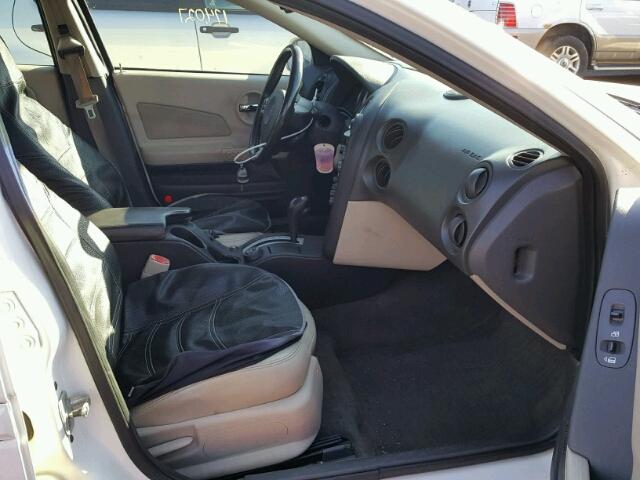 2G2WS522241145331 - 2004 PONTIAC GRAND PRIX WHITE photo 5