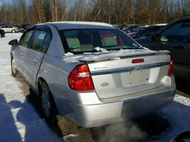 1G1ZT54815F284666 - 2005 CHEVROLET MALIBU LS SILVER photo 3