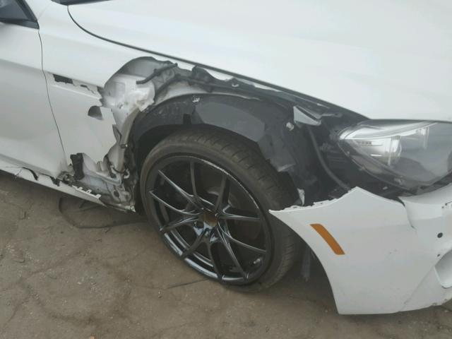 WBAYP1C50ED216259 - 2014 BMW 650 XI WHITE photo 9