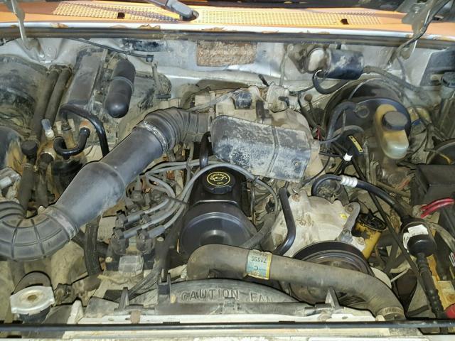 1FTCR10A8PPA12383 - 1993 FORD RANGER GRAY photo 7