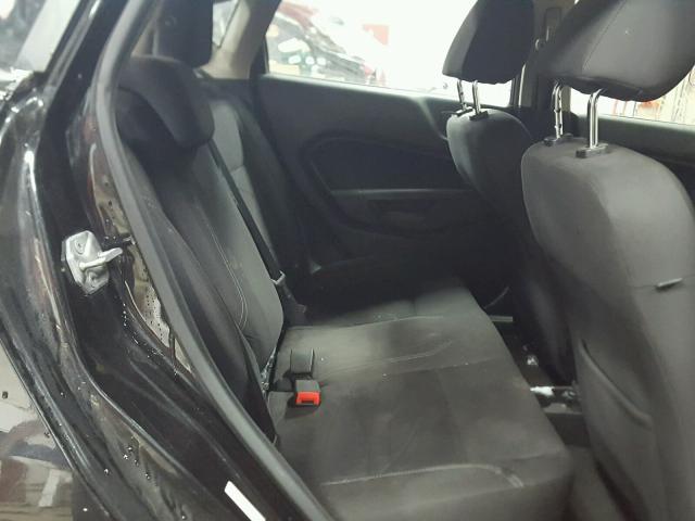 3FADP4EJXEM146843 - 2014 FORD FIESTA SE BLACK photo 6