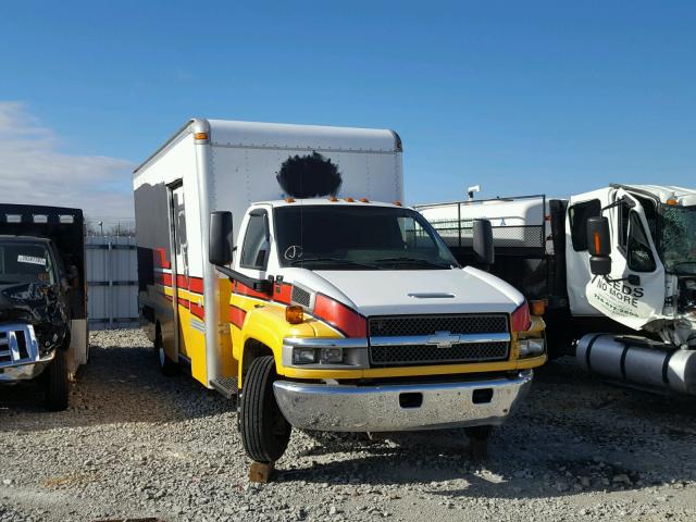 1GBE5C1225F502235 - 2005 CHEVROLET C5500 C5C0 YELLOW photo 1