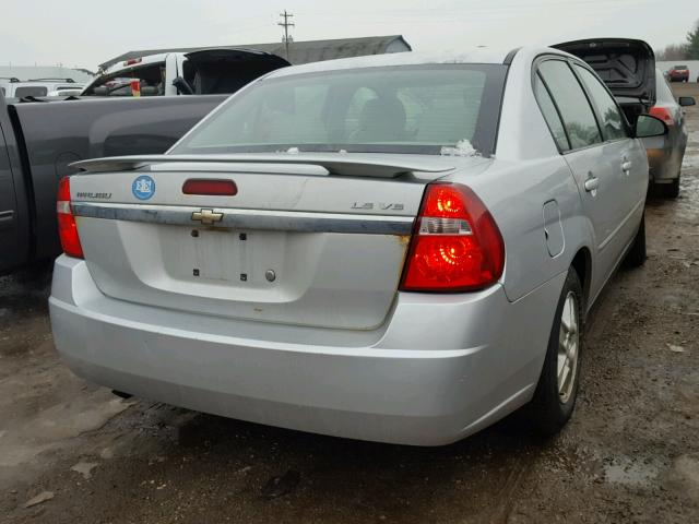 1G1ZT54835F241737 - 2005 CHEVROLET MALIBU LS SILVER photo 4
