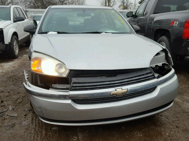 1G1ZT54835F241737 - 2005 CHEVROLET MALIBU LS SILVER photo 9