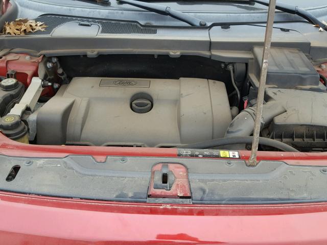 SALFS24N08H048335 - 2008 LAND ROVER LR2 SE TEC RED photo 7