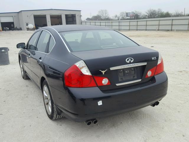 JNKAY01E76M115685 - 2006 INFINITI M35 SEDAN/ BLACK photo 3