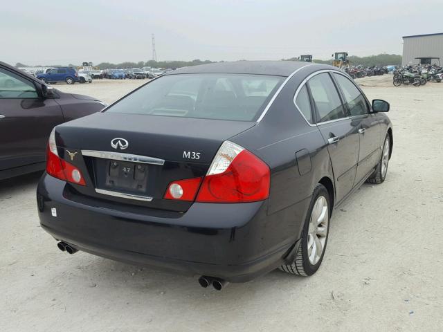 JNKAY01E76M115685 - 2006 INFINITI M35 SEDAN/ BLACK photo 4