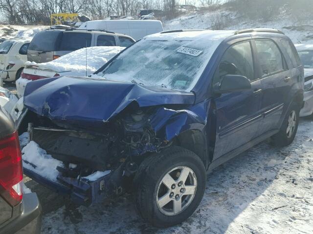 2CNDL13F866181813 - 2006 CHEVROLET EQUINOX LS BLUE photo 2