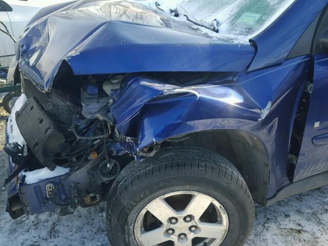 2CNDL13F866181813 - 2006 CHEVROLET EQUINOX LS BLUE photo 9