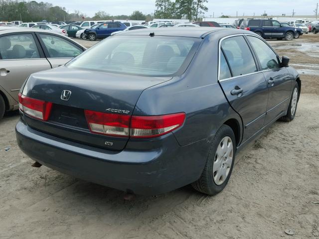 1HGCM66354A075459 - 2004 HONDA ACCORD LX GRAY photo 4