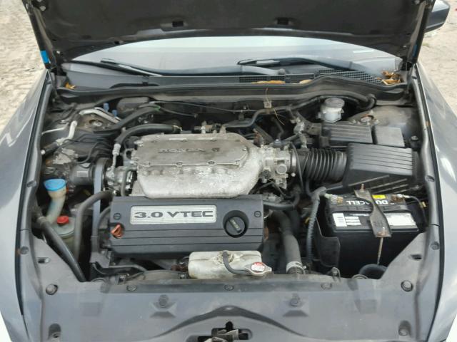 1HGCM66354A075459 - 2004 HONDA ACCORD LX GRAY photo 7