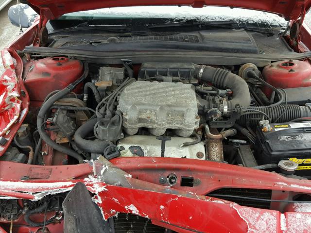 1C3EU4532RF315370 - 1994 CHRYSLER LEBARON BA RED photo 7