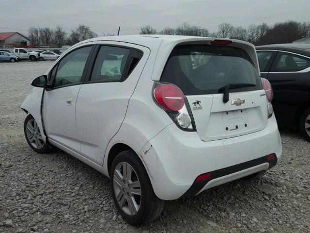 KL8CD6S93FC716326 - 2015 CHEVROLET SPARK 1LT Белый фото 3