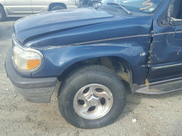 1FMZU35P3WUB23002 - 1998 FORD EXPLORER BLUE photo 9