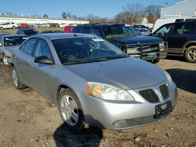 1G2ZG57B584228091 - 2008 PONTIAC G6 BASE SILVER photo 1