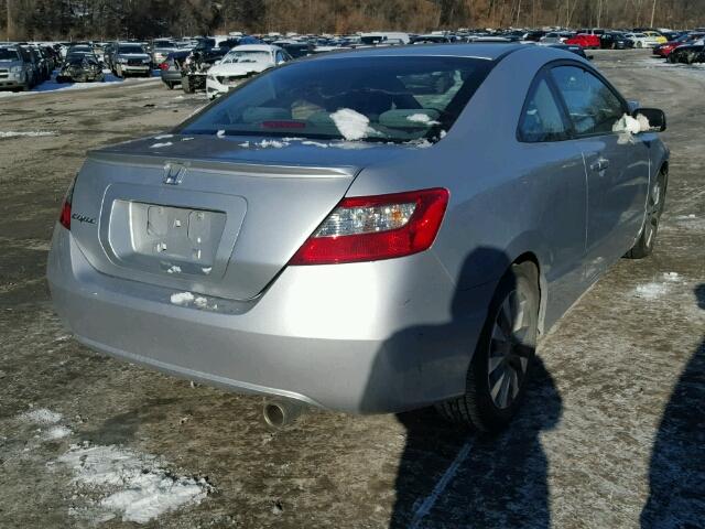 2HGFG12839H532724 - 2009 HONDA CIVIC EX 银色 照片 4