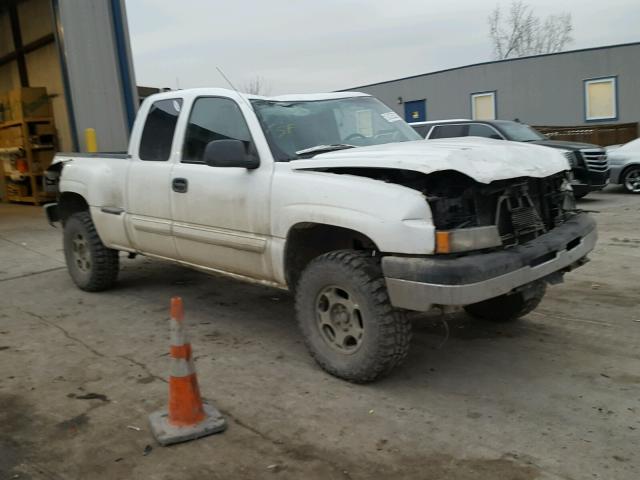 1GCEK19TX3Z276656 - 2003 CHEVROLET SILVERADO WHITE photo 1