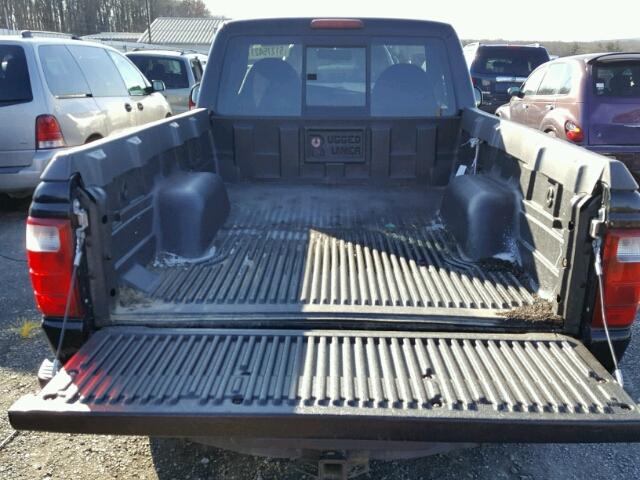 1FTYR11U72TA67860 - 2002 FORD RANGER BLACK photo 6