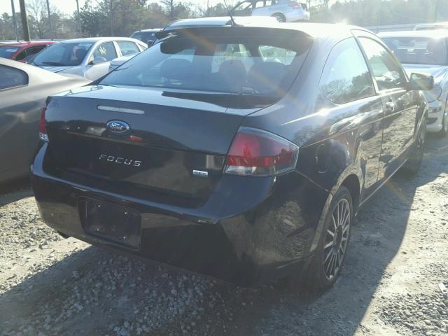 1FAHP33NX9W166940 - 2009 FORD FOCUS SES BLACK photo 4