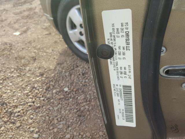 1B3HB28B38D634777 - 2008 DODGE CALIBER GOLD photo 10