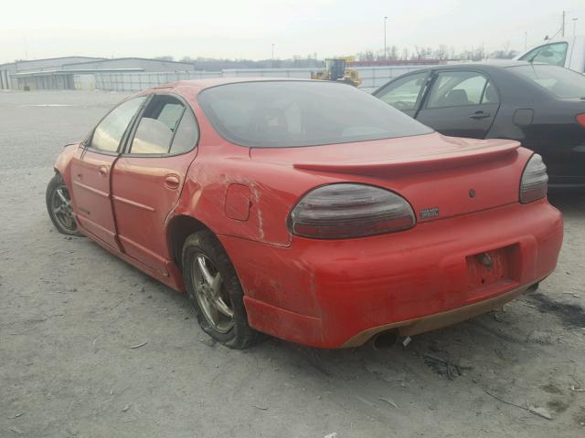 1G2WP52K21F227047 - 2001 PONTIAC GRAND PRIX RED photo 3