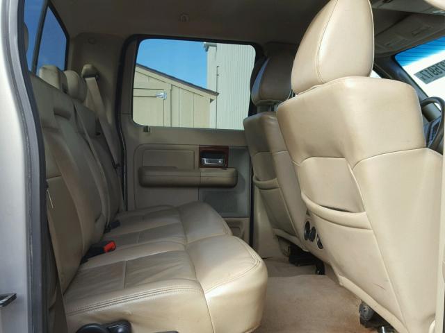 1FTPW14596FA14235 - 2006 FORD F150 SUPER TAN photo 6