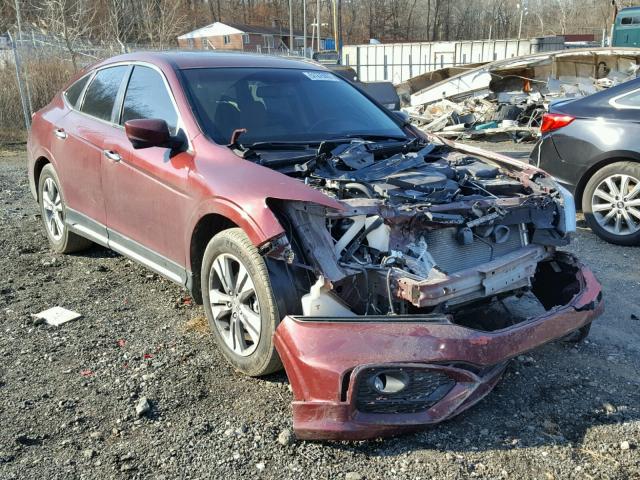 5J6TF2H56EL003072 - 2014 HONDA CROSSTOUR BURGUNDY photo 1