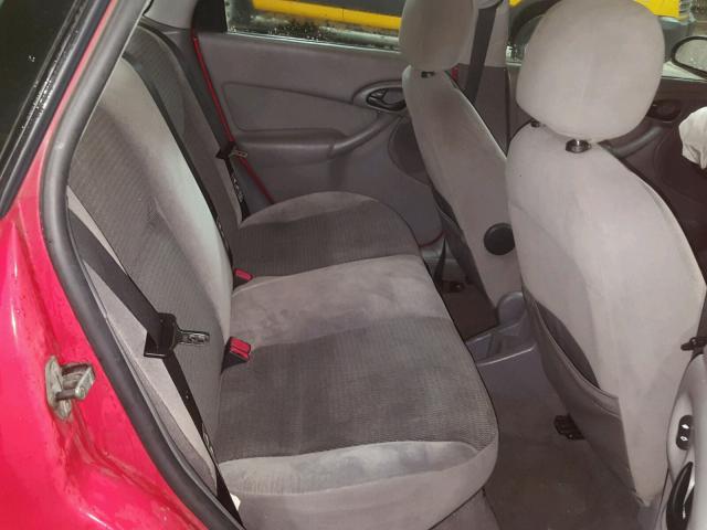 1FAFP38352W259935 - 2002 FORD FOCUS ZTS RED photo 6