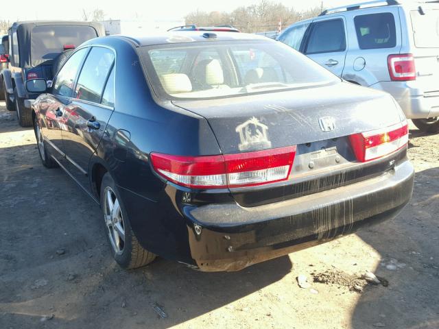 1HGCM56894A047900 - 2004 HONDA ACCORD EX BLACK photo 3