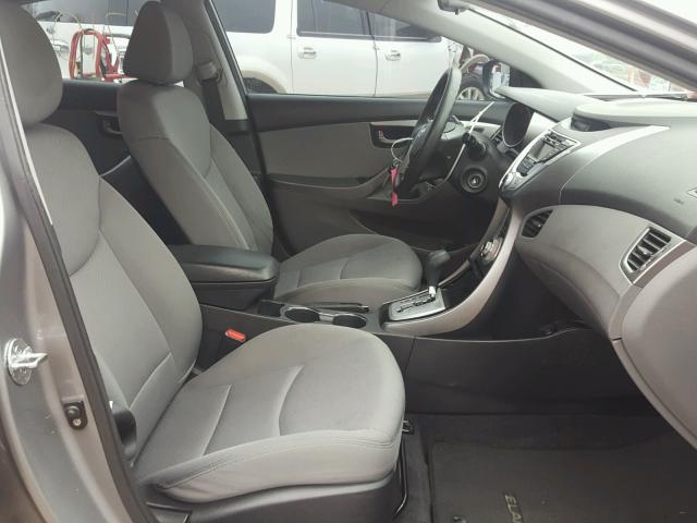 KMHDH4AE4BU109466 - 2011 HYUNDAI ELANTRA GL SILVER photo 5