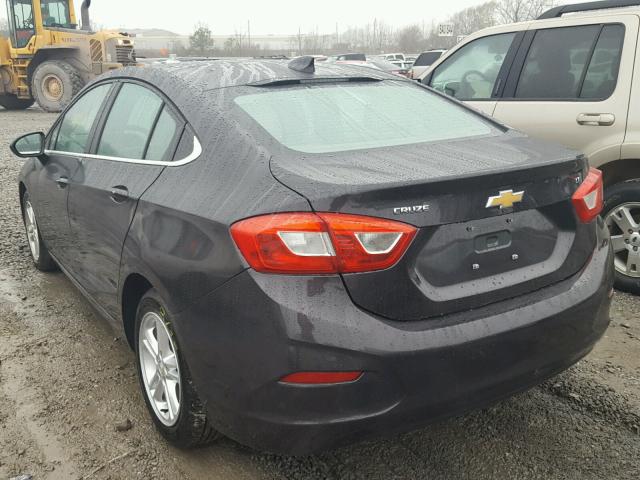 1G1BE5SM0H7204820 - 2017 CHEVROLET CRUZE LT GRAY photo 3