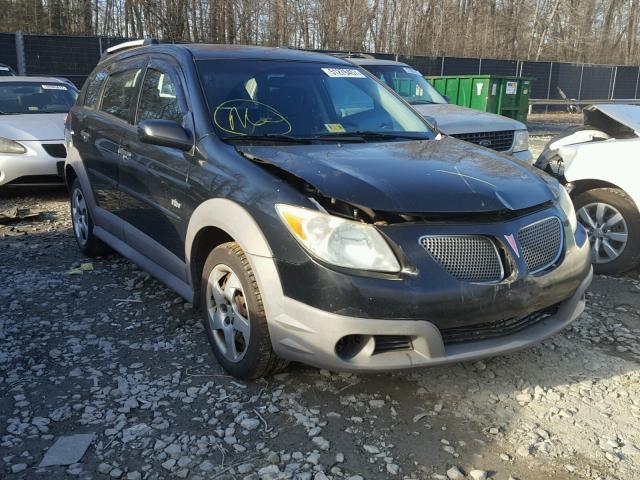 5Y2SL65877Z400600 - 2007 PONTIAC VIBE BLACK photo 1