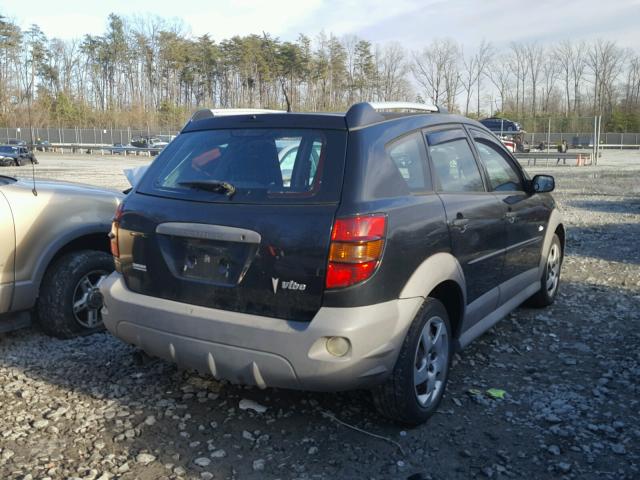 5Y2SL65877Z400600 - 2007 PONTIAC VIBE BLACK photo 4