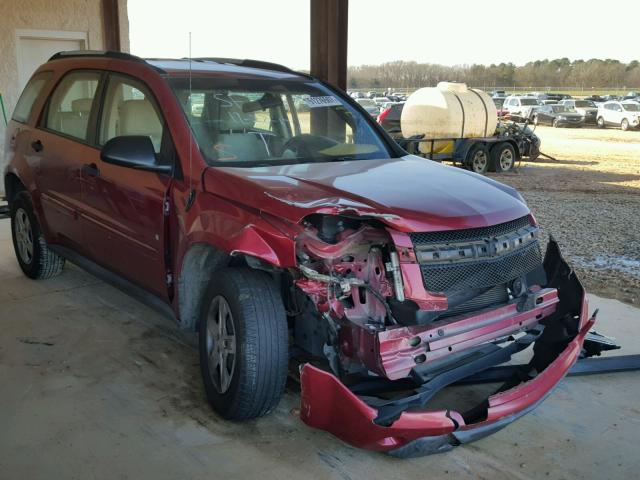 2CNDL13F766132022 - 2006 CHEVROLET EQUINOX LS RED photo 1